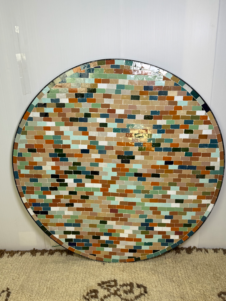 Mesa de mosaico 120X120CM