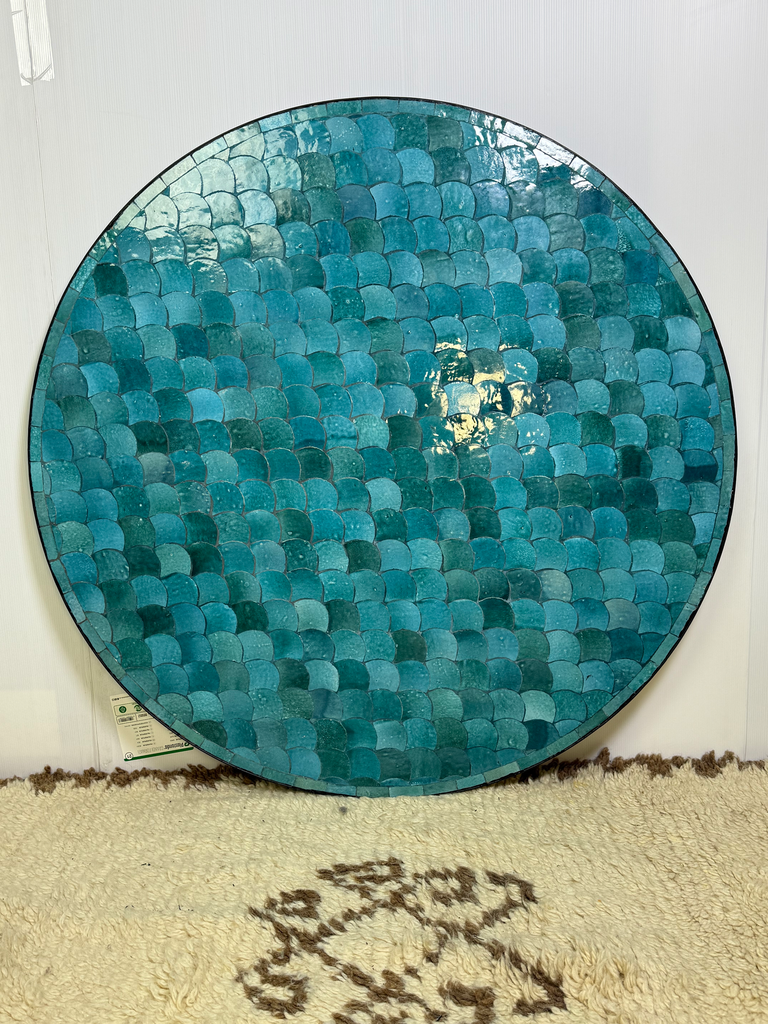Mesa de mosaico 100x100cm