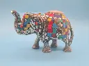 ELEFANTE DECORATIVO DE PIEDRAS NATURALES