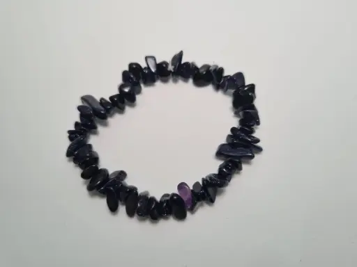 PULSERA DE PIEDRA SOLAR AZUL